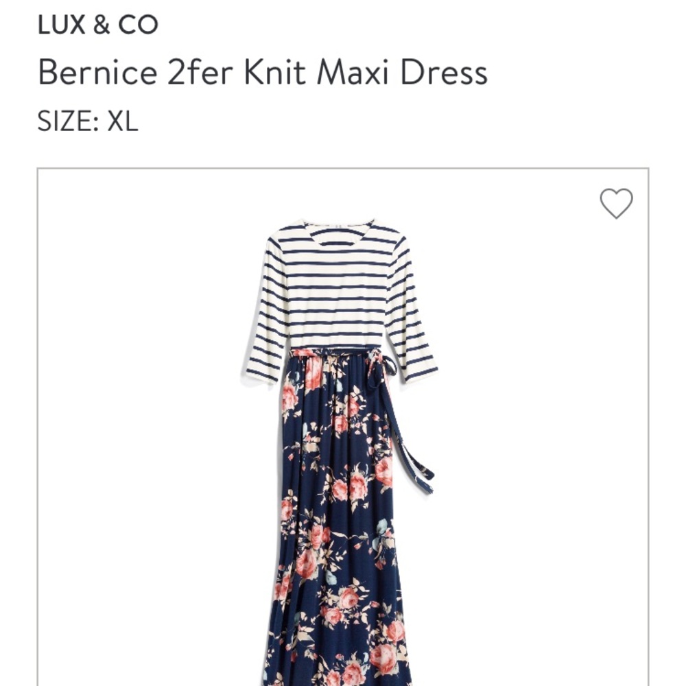 Stitch Fix Lux Maxi Dress XL